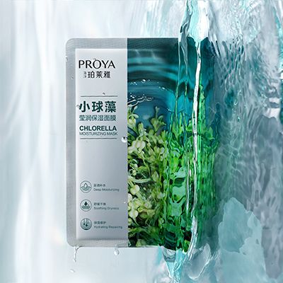 J9集团平台小球藻莹润保湿面膜